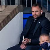 The suspended Dundee manager James McPake was in the stand to watch his side lose 3-1 to St Johnstone at McDiarmid Park (Photo by Roddy Scott / SNS Group)