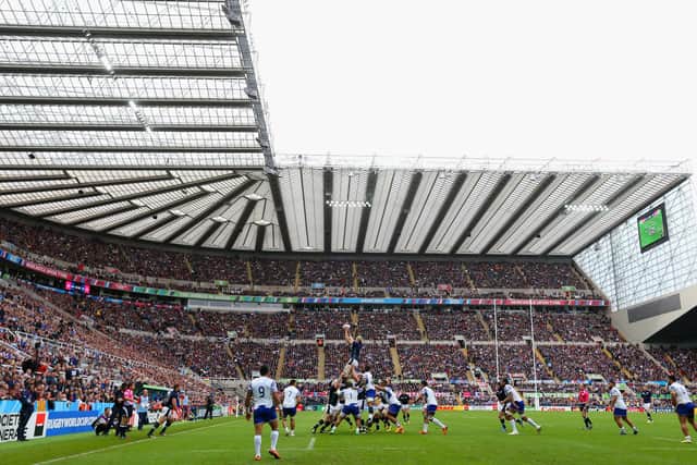 Scotland played two World Cup games at St James Park in 2015.
