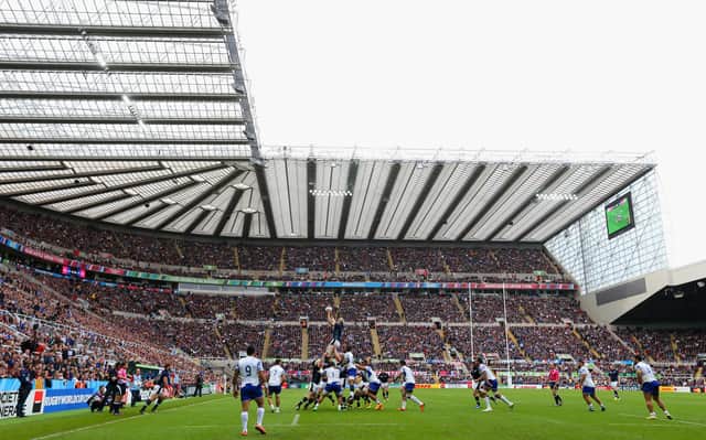 Scotland played two World Cup games at St James Park in 2015.