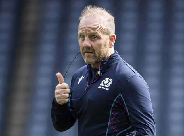 Head coach Bryan Easson was encouraged by parts of Scotland Women's Six Nations campaign despite finishing bottom of the table with five defeats. (Photo by Paul Devlin / SNS Group)
