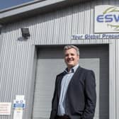 Iain Dougary, managing director of ESWL, at the firm's new site at Westhill.