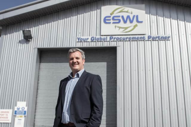 Iain Dougary, managing director of ESWL, at the firm's new site at Westhill.