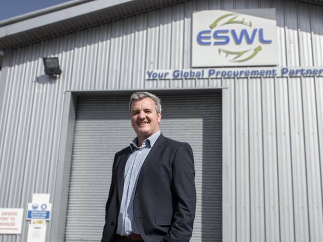 Iain Dougary, managing director of ESWL, at the firm's new site at Westhill.