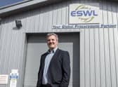 Iain Dougary, managing director of ESWL, at the firm's new site at Westhill.