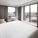 View from one of the corner rooms at AC Marriott Glasgow Pic: Viktor Kery Photos
