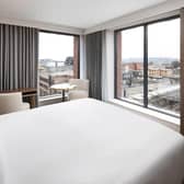 View from one of the corner rooms at AC Marriott Glasgow Pic: Viktor Kery Photos