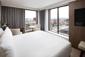 View from one of the corner rooms at AC Marriott Glasgow Pic: Viktor Kery Photos