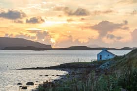 An island bolthole owned by pop legend Donovan who hosted friends including George Harrison at his Isle of Skye getaway is up for sale.