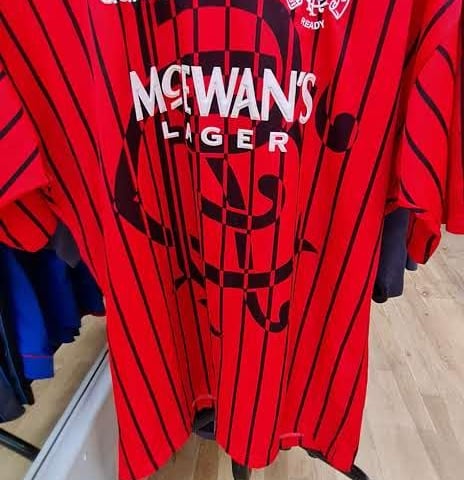 The red Rangers 94-95 top is also available