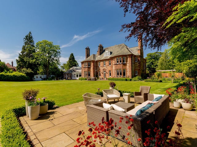 Outside an acre of grounds surround the house and feature mature shrubs and trees, rolling lawns and a seating area. 
The area of Morningside is sought-after with easy access to the city centre and plenty of amenities and green spaces on the doorstep.
Contact: Savills on 0131-247 3770.