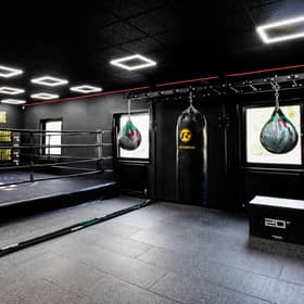 The gym features state-of-the-art equipment.