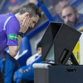 The use of VAR in the Scottish Premiership has come under scrutiny since its introduction in November. (Photo by Roddy Scott / SNS Group)