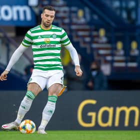 The toils at Celtic this season experienced by on-loan Brighton centre-back Shane Duffy mean it would be best for all parties if there was an opportunity for him to link-up again with Chris Hughton, credited with an interest in bringing the Republic of Ireland  captain to Nottingham Forest on a permanent deal in this window. (Photo by Rob Casey / SNS Group)