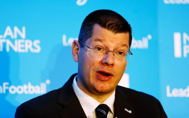 Neil Doncaster, chief executive of the Scottish Premier Football League.