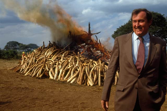 Richard Leakey was hailed as 'the saviour of the elephants' for his work tacking poaching gangs and the criminals behind them.
