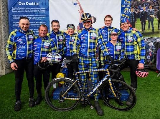 Almost 40,000 fundraisers have helped raise more than £2M for My Name’5 Doddie Foundation as part of Doddie Aid, which saw participants, running, rowing and bike riding over the course of six weeks to raise money to combat MND.