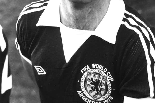 Scotland great Gordon McQueen, a prodigious header of the ball,  is suffering from dementia