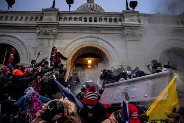 The attack on the Capitol sparked the biggest police investigation in US history. Picture: Brent Stirton/Getty Images