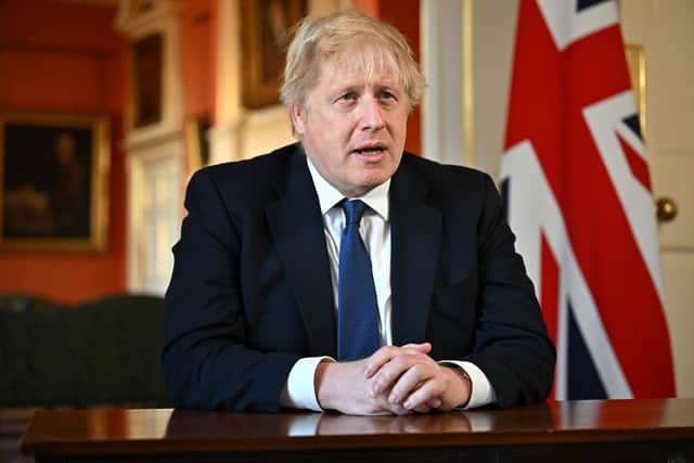 Former Prime Minister Boris Johnson. Picture: Jeff J Mitchell/PA Wire