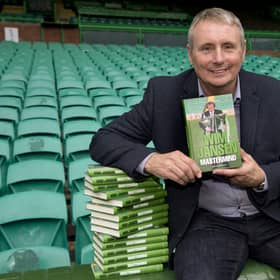 Former Celtic captain Tom Boyd during the launch of Wim Jansen's new book Mastermind at Celtic Park.  (Photo by Alan Harvey / SNS Group)