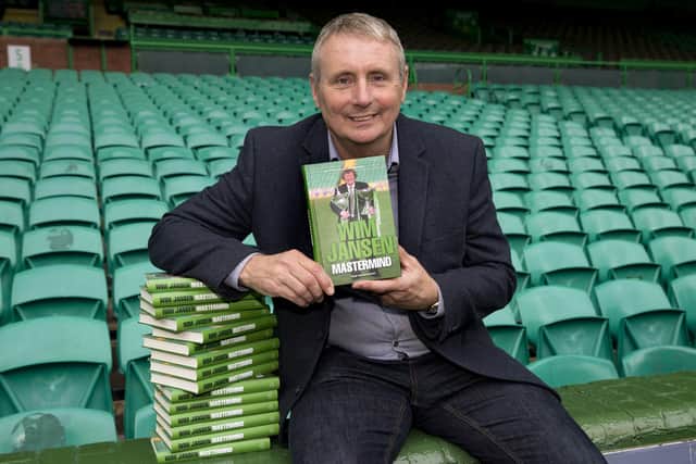 Former Celtic captain Tom Boyd during the launch of Wim Jansen's new book Mastermind at Celtic Park.  (Photo by Alan Harvey / SNS Group)