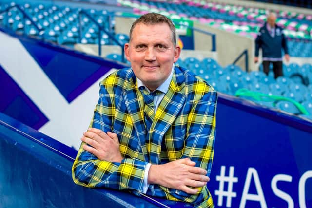 Those attending Doddie Weir's memorial service have been asked to wear tartan. Picture: Funding Neuro/PA Wire