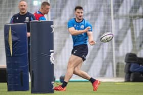 Edinburgh centre Matt Currie is one of ten uncapped players in Scotland's summer tour squad. (Photo by Ross MacDonald / SNS Group)