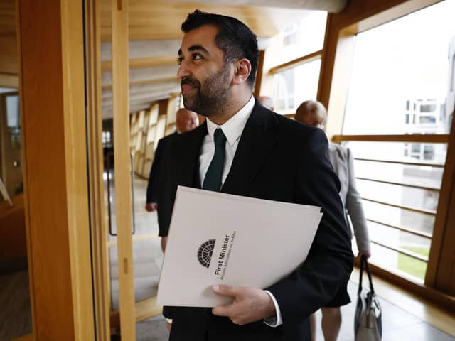 Humza Yousaf should not launch an appeal to the Supreme Court over the blocked Gender Recognition Reform Bill (Picture: Jeff J Mitchell/Getty Images)