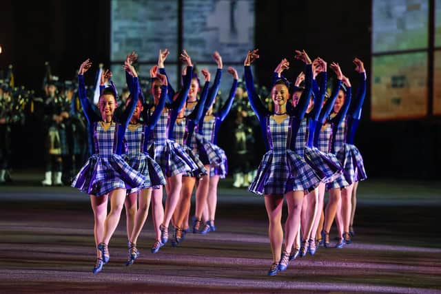 Highland dancers perform during last year's Royal Edinburgh Military Tattoo (Picture: Jeff J Mitchell/Getty Images)