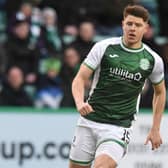 Hibs striker Kevin Nisbet is reportedly back on Celtic's transfer radar. (Photo by Ross MacDonald / SNS Group)