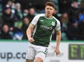 Hibs striker Kevin Nisbet is reportedly back on Celtic's transfer radar. (Photo by Ross MacDonald / SNS Group)