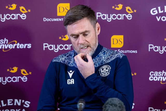 Motherwell manager Graham Alexander is plotting Celtic's downfall.