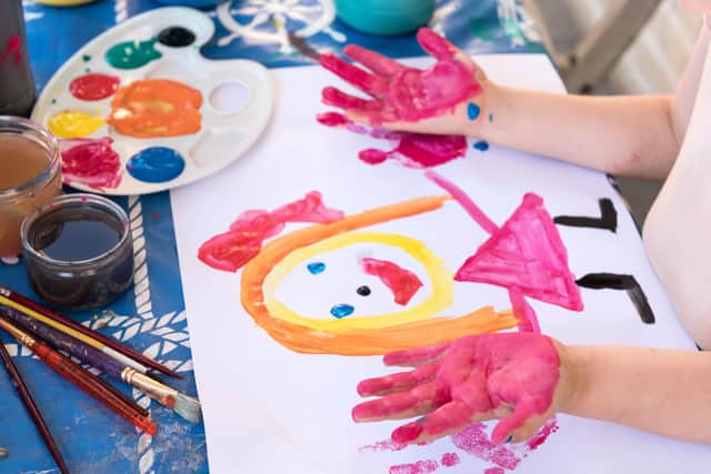 Finger painting is sure to go down a treat, as children not only love colours, but they relish any excuse to get messy.