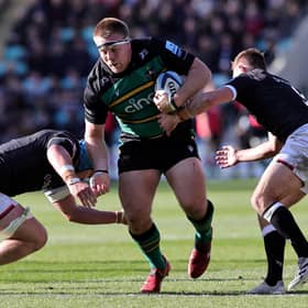 Paul Hill will leave Northampton Saints at the end of the season to join Edinburgh. (Photo by David Rogers/Getty Images)