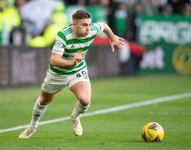 Celtic's James Forrest. (Photo by Rob Casey / SNS Group)