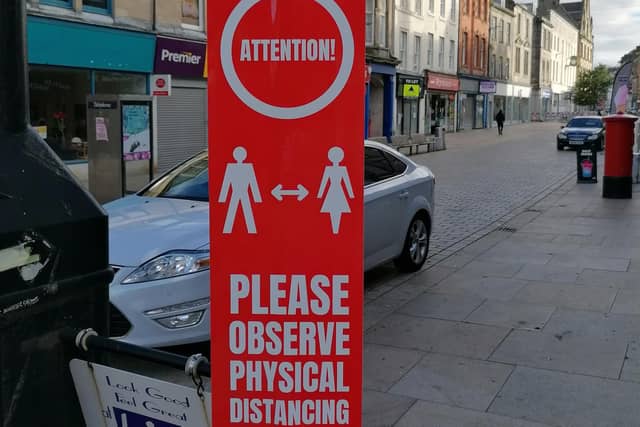 High streets, such as this one in Kirkcaldy, have been struggling amid the Covid outbreak (Picture: Allan Crow)