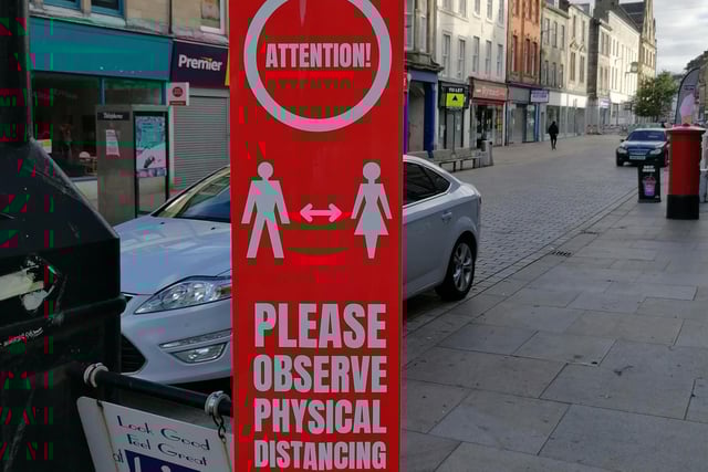 High streets, such as this one in Kirkcaldy, have been struggling amid the Covid outbreak (Picture: Allan Crow)