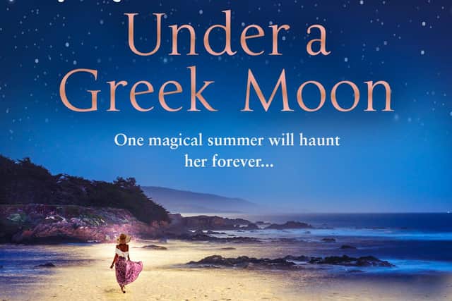 Carol Kirkwood's debut novel, Under a Greek Moon, is out now in hardback, from HarperCollins, £12.99