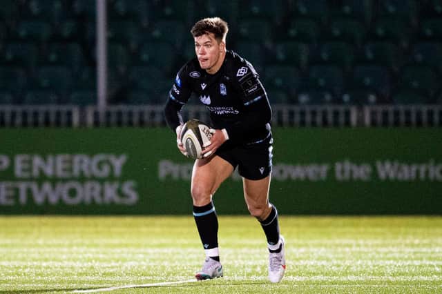 Huw Jones is one of eight players selected by Glasgow Warriors who played in Scotland's win over France in Paris. Picture: Ross MacDonald/SNS
