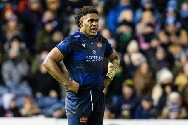 Edinburgh's Bill Mata will join Bristol Bears next season. (Photo by Ross Parker / SNS Group)