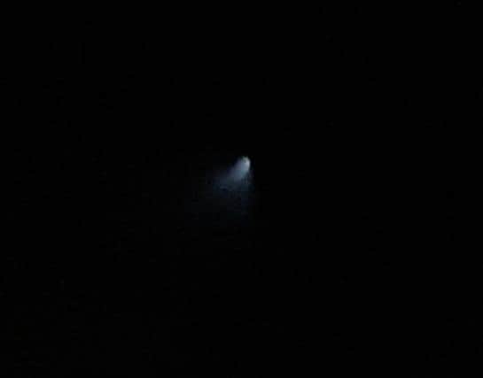 The light in the sky caused some confusion. Picture: Ali McTee