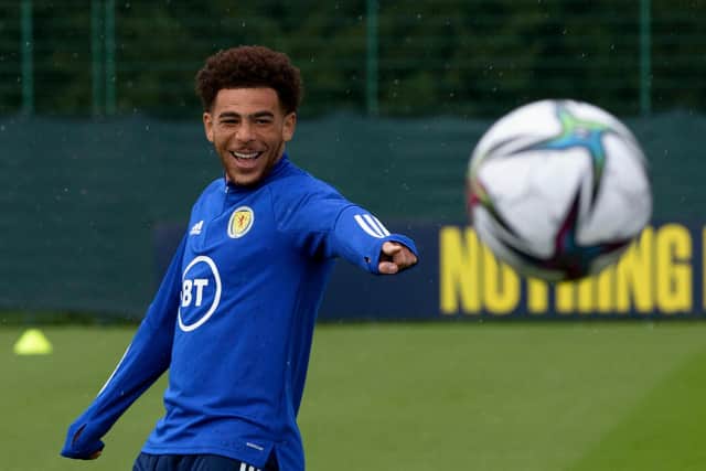 Che Adams was benched for Scotland's Euro 2020 opener after heart scan