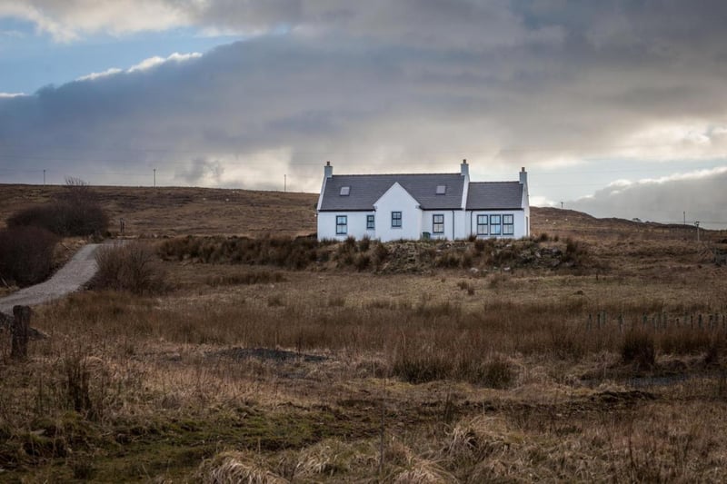 The Isle Skye is one of the best places to find dark skies in Scotland, and Dark Sky Cottage is located in a prime spot in Broadford, 25 miles south of Portree. With stunning views over the sea in one direction, and over mountains in the other, at night you can sit in your garden and marvel at the heavens.