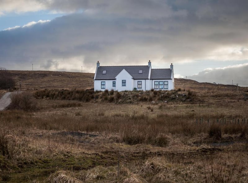 The Isle Skye is one of the best places to find dark skies in Scotland, and Dark Sky Cottage is located in a prime spot in Broadford, 25 miles south of Portree. With stunning views over the sea in one direction, and over mountains in the other, at night you can sit in your garden and marvel at the heavens.