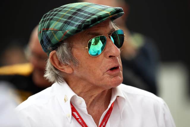 Sir Jackie Stewart has been cool about Lewis Hamilton's achievements.