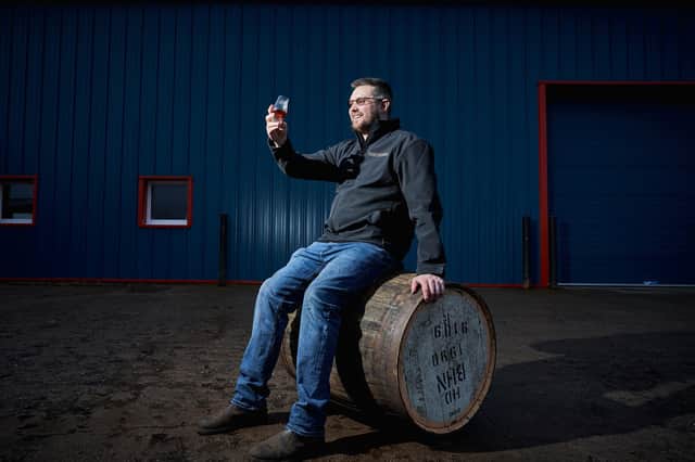 Iain McClune is the founder and managing director of Perth-based Whisky Auctioneer. Picture: Fraser Band