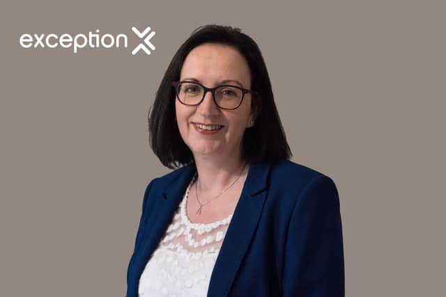 Alison McLaughlin recently joined the Scottish tech company Exception as its new sales director, having moved from her role as head of digital transformation at the Scottish Government.