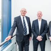 Archie Meikle, David Charman and Graeme Hadden of Ashwood Scotland. Picture: Nadin Dunnigan Photography