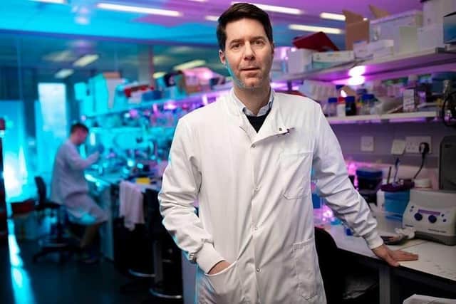 Professor Steven Pollard of Trogenix, a University of Edinburgh spinout that featured in the latest figures.