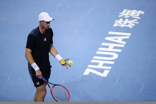 Andy Murray is the seventh seed at the Zhuhai Championships.